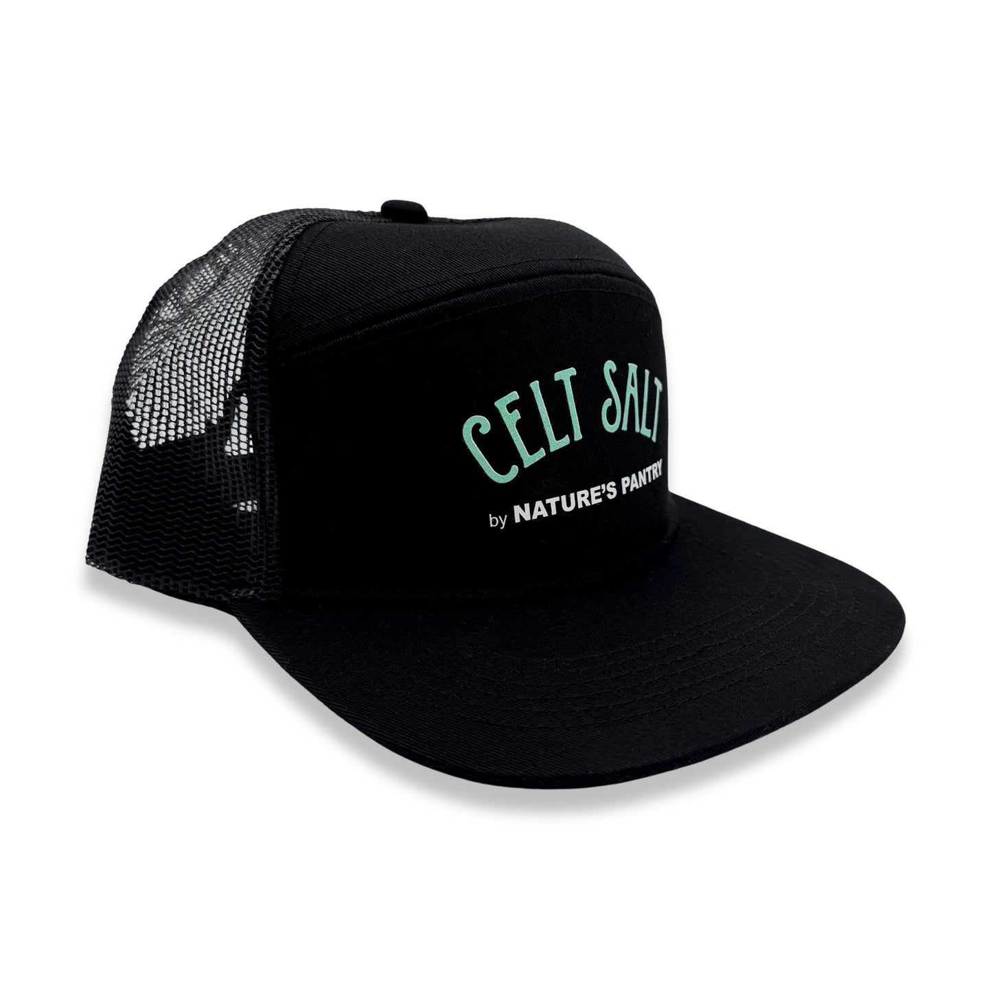 Mesh Trucker Hat Celt Salt™ Wordmark, Black