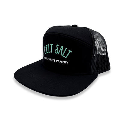 Mesh Trucker Hat Celt Salt™ Wordmark, Black