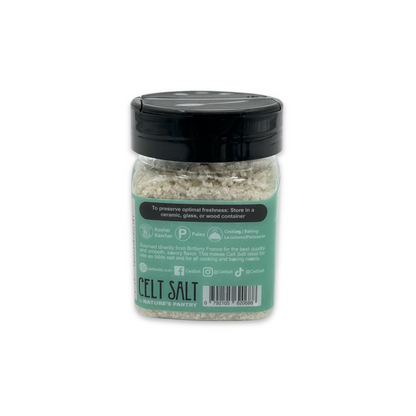 Celtic Sea Salt- 8 oz Shaker of Coarse Light Grey, organic, 82 minerals, Celt Salt By Nature's Pantry