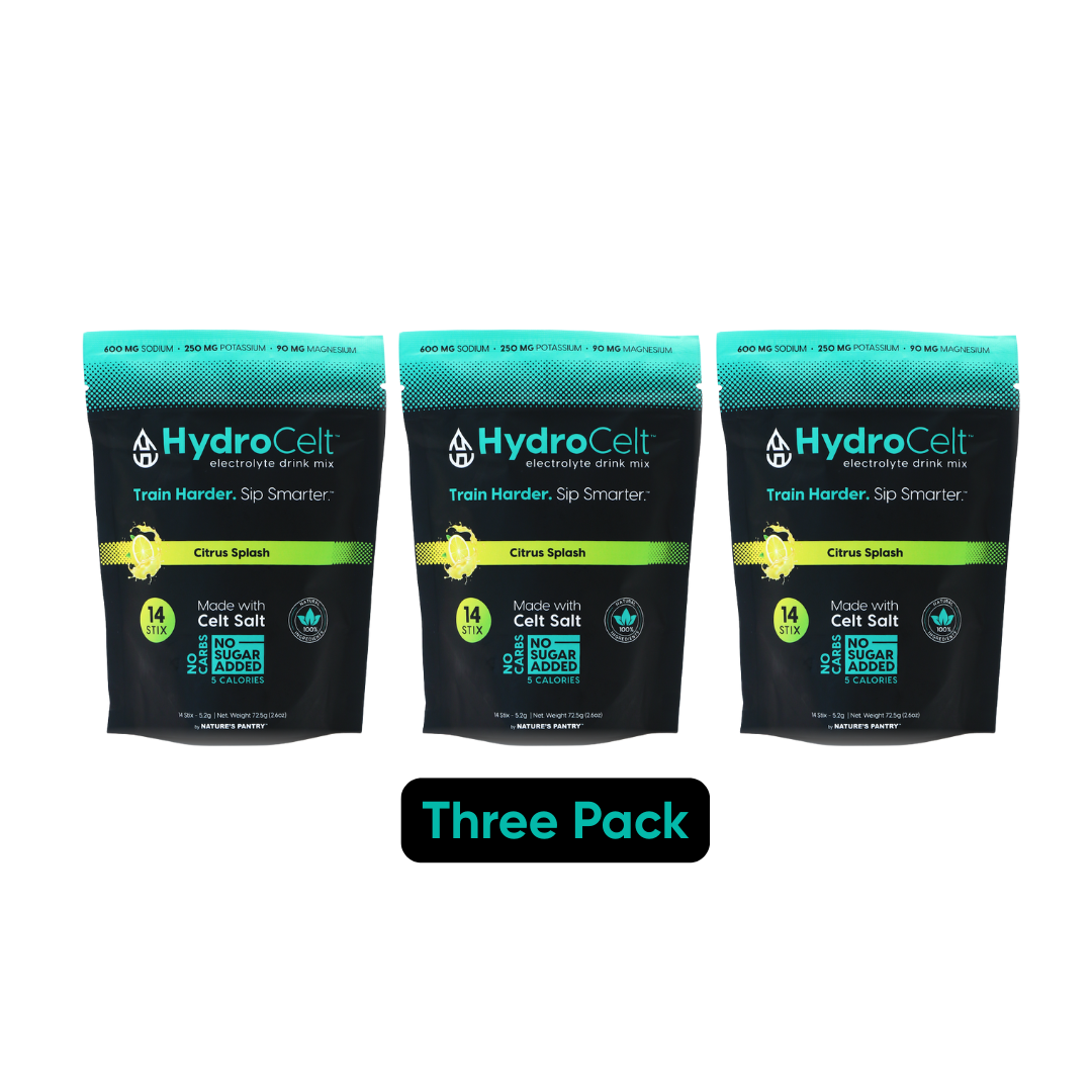 3 Pack of HydroCelt- Citrus Splash 14 Pack