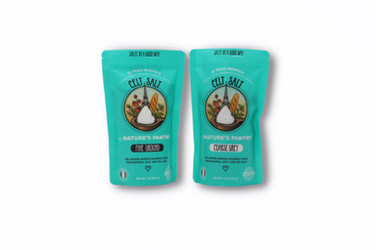 Celtic Salt Course Light Grey + Fine Ground Bundle (1 lb of each)
