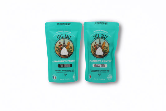 Celtic Salt Course Light Grey + Fine Ground Bundle (1 lb of each)