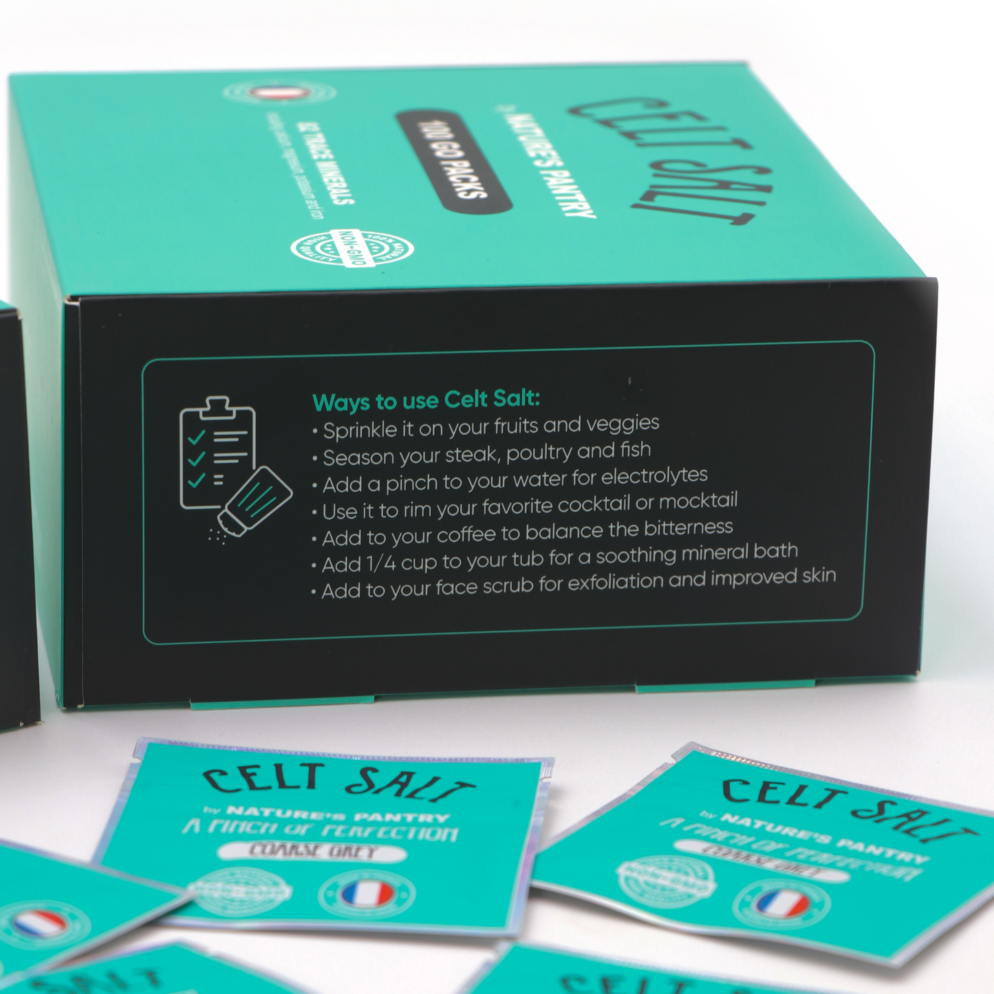 Celt Salt Go-Packs Box of 100