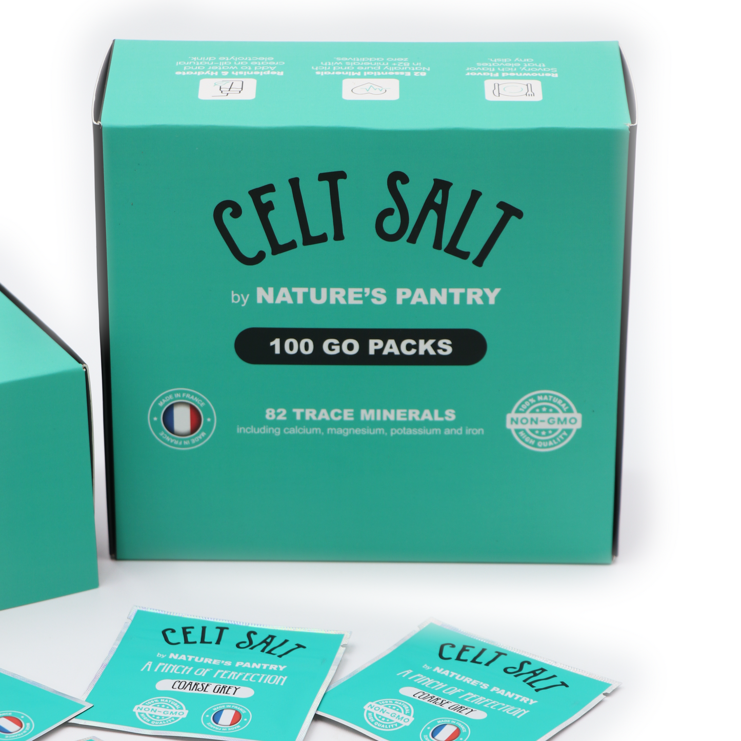 Celt Salt Go-Packs Box of 100