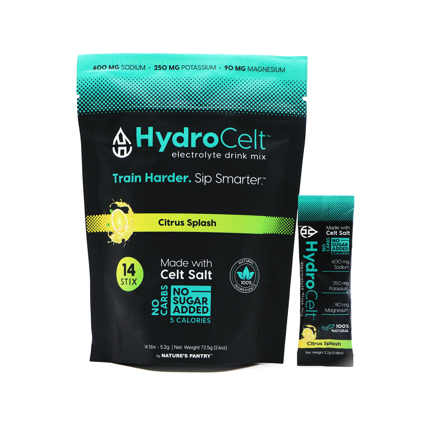 2 Pack of HydroCelt- Citrus Splash 14 Pack