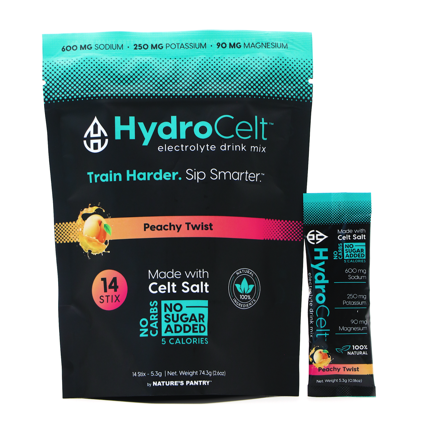 HydroCelt Peachy Twist- 14 Pack