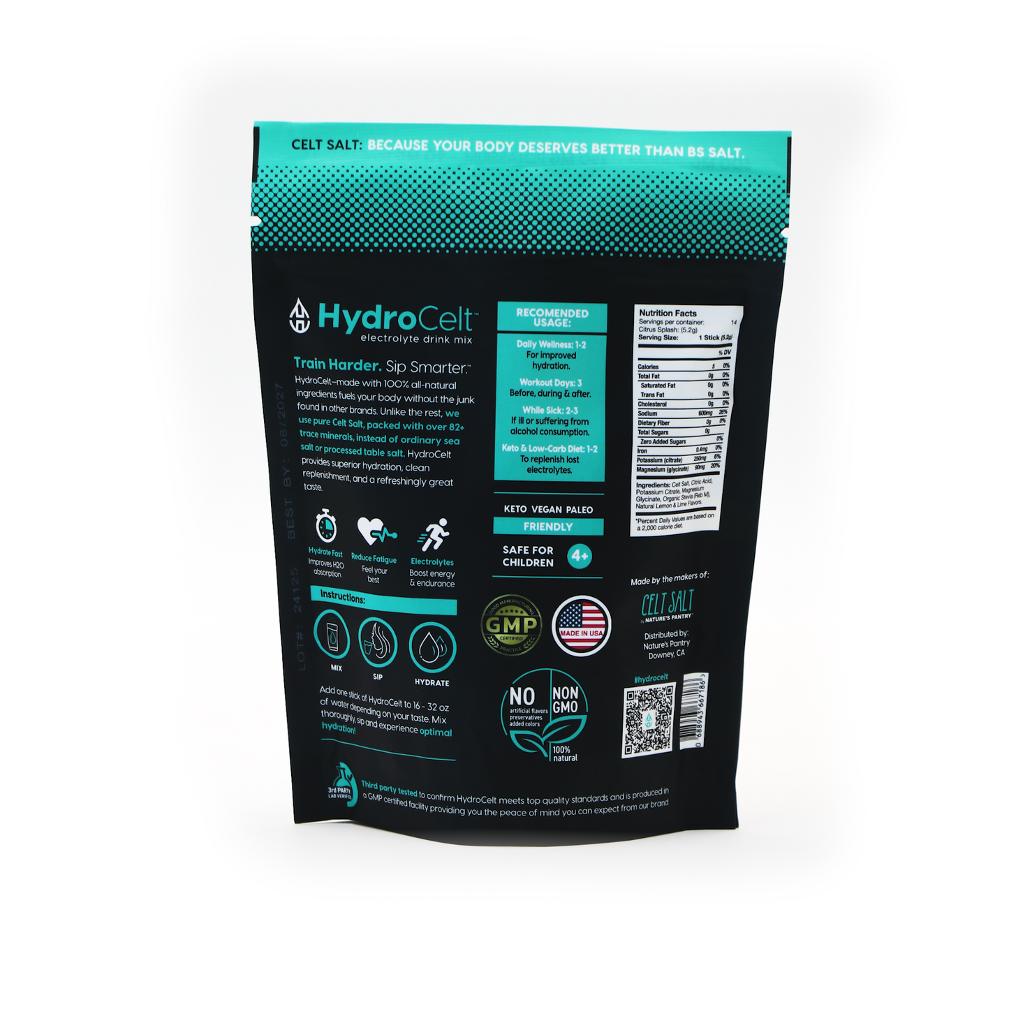 HydroCelt Citrus Splash - 14 Pack