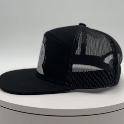 Mesh Trucker Hat Celt Salt™ Paludier, Black